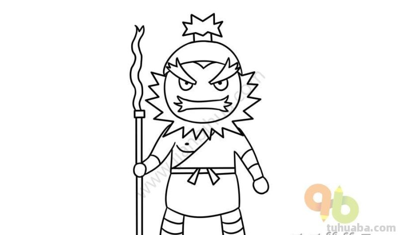 人物简笔画：寥寥几笔方可让三国演义中的人物重现江湖！