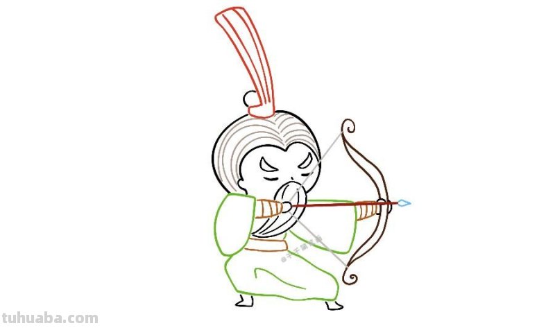 「收藏版」跃然纸上，三国演义人物形象简笔画