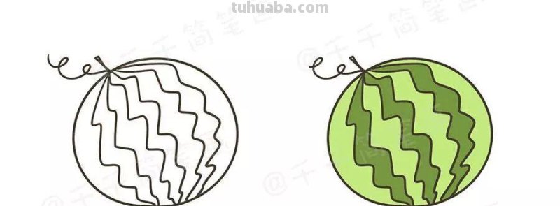 10种常见水果简笔画，看一遍就会！