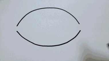 有史以来最简单的一次教程：卡通鱼简笔画