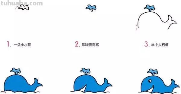 儿童简笔画—10种海洋生物详细教程,还有颜色喔~ 儿童简笔画—10种海洋生物详细教程,还有颜色喔~