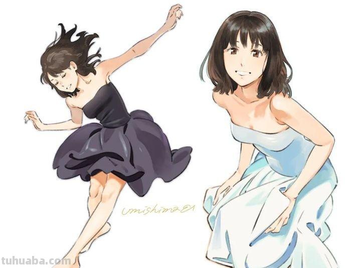「绘画素材」最全“服饰褶皱”素材合辑，专治衣褶苦手