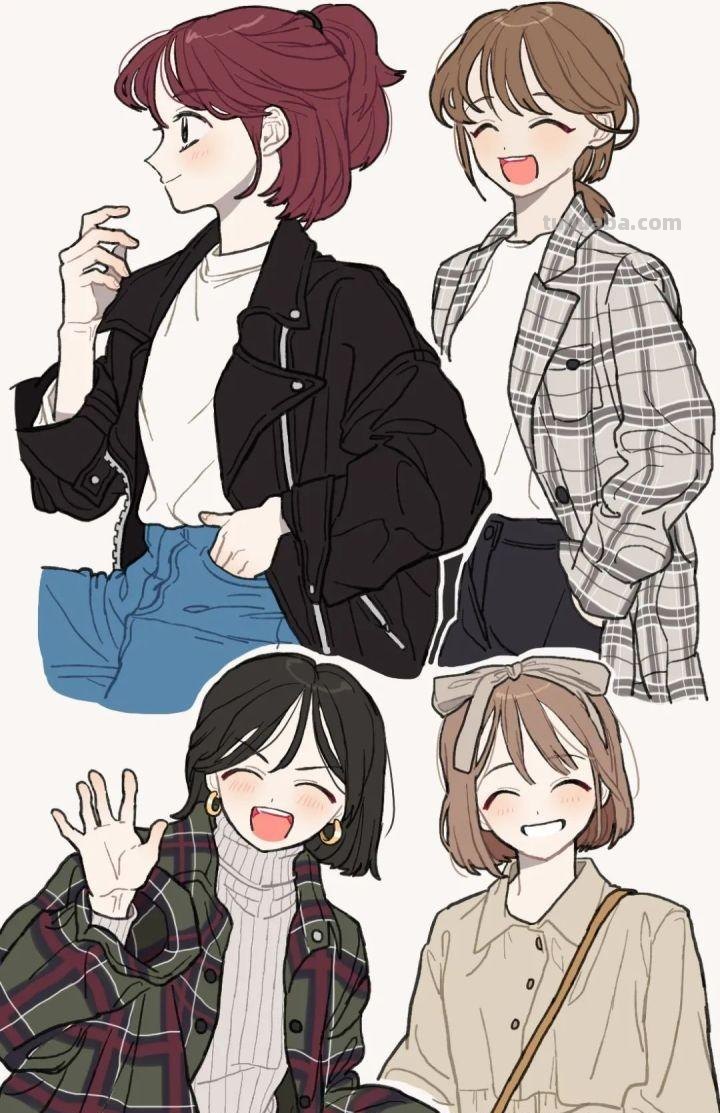 「绘画素材」最全“服饰褶皱”素材合辑，专治衣褶苦手