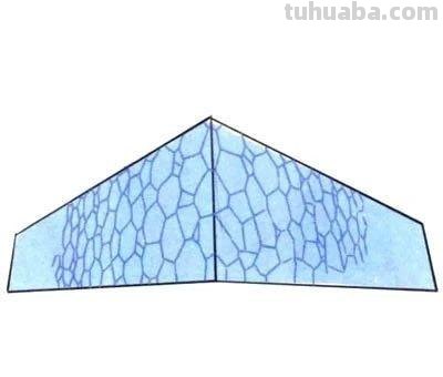 每天学一幅简笔画-中央电视台大楼彩色简笔画步骤图