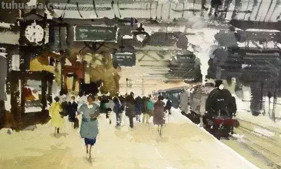 史上最全水彩画集锦 中国、英国、法国、美国的大师都到齐了