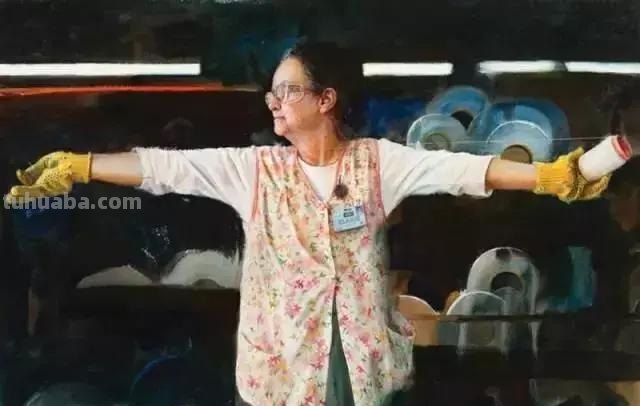 美国水彩界的大神级人物，要细节有细节，要氛围有氛围，生命力啊