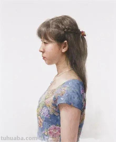 柔媚少女｜日本当代人物水彩画欣赏