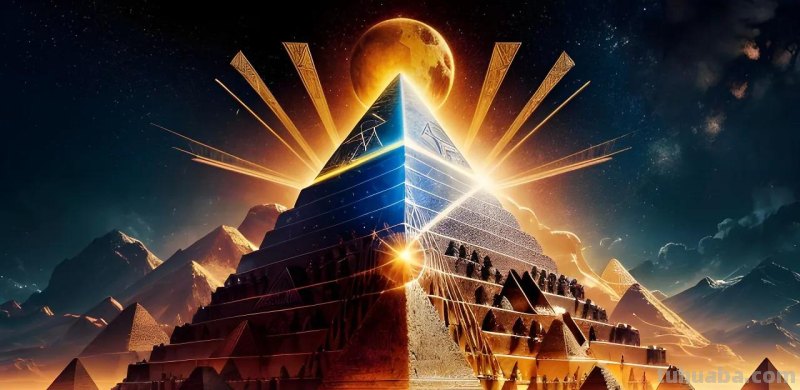 Ai绘画：一组三体风格的科幻插画