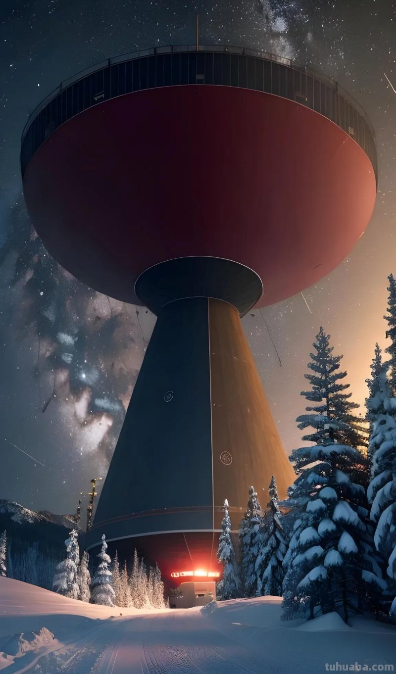 Ai绘画：一组三体风格的科幻插画