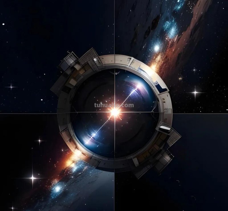 Ai绘画：一组三体风格的科幻插画