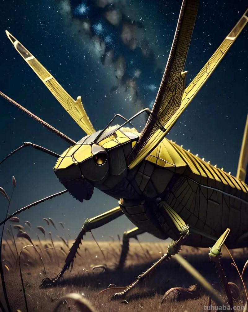 Ai绘画：一组三体风格的科幻插画