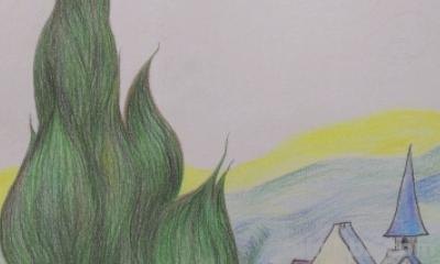 彩铅星空鲸鱼怎么画（彩铅星空鲸鱼怎么画简单）
