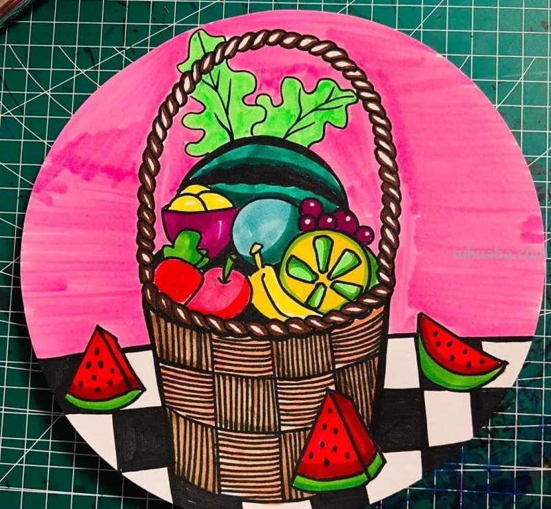 最新少儿美术精选100张，汇聚各类绘画创意，快收藏起来吧！