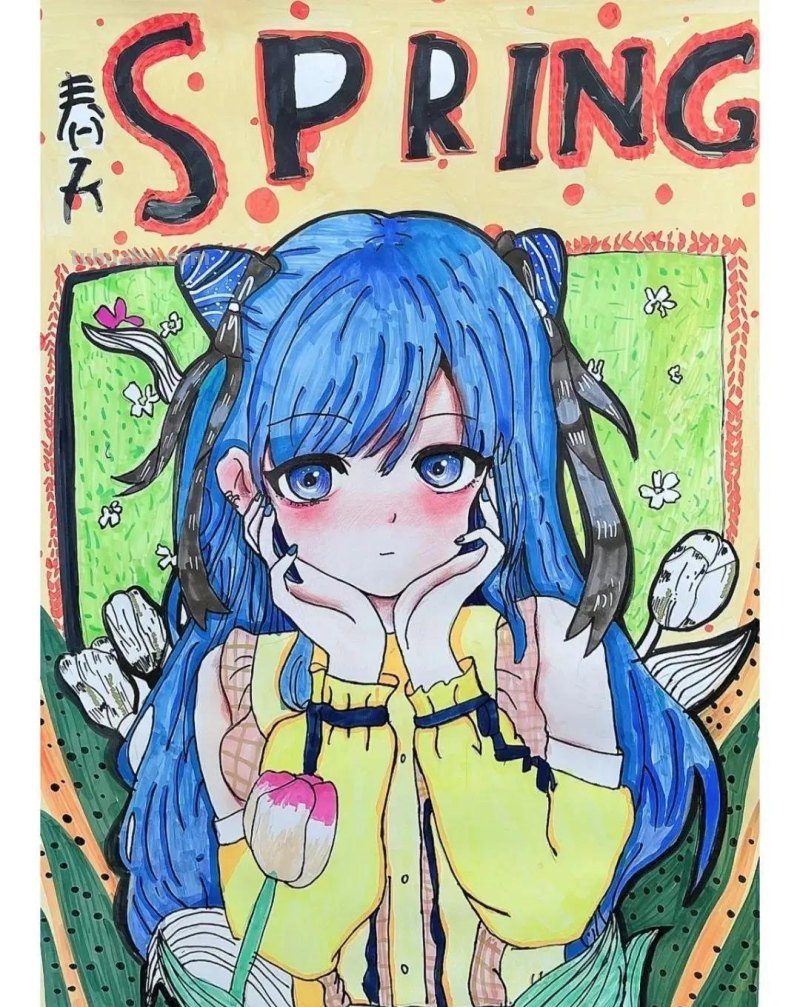 最新少儿美术精选100张，汇聚各类绘画创意，快收藏起来吧！