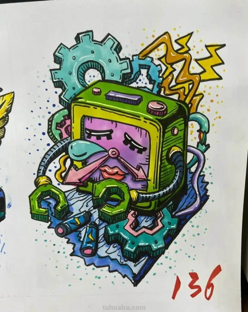 最新少儿美术精选100张，汇聚各类绘画创意，快收藏起来吧！