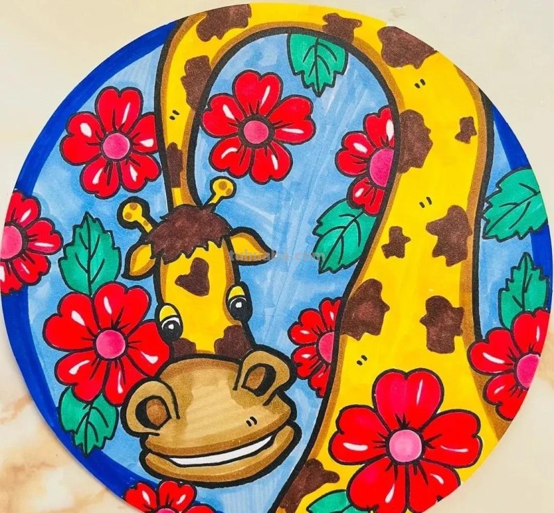 最新少儿美术精选100张，汇聚各类绘画创意，快收藏起来吧！