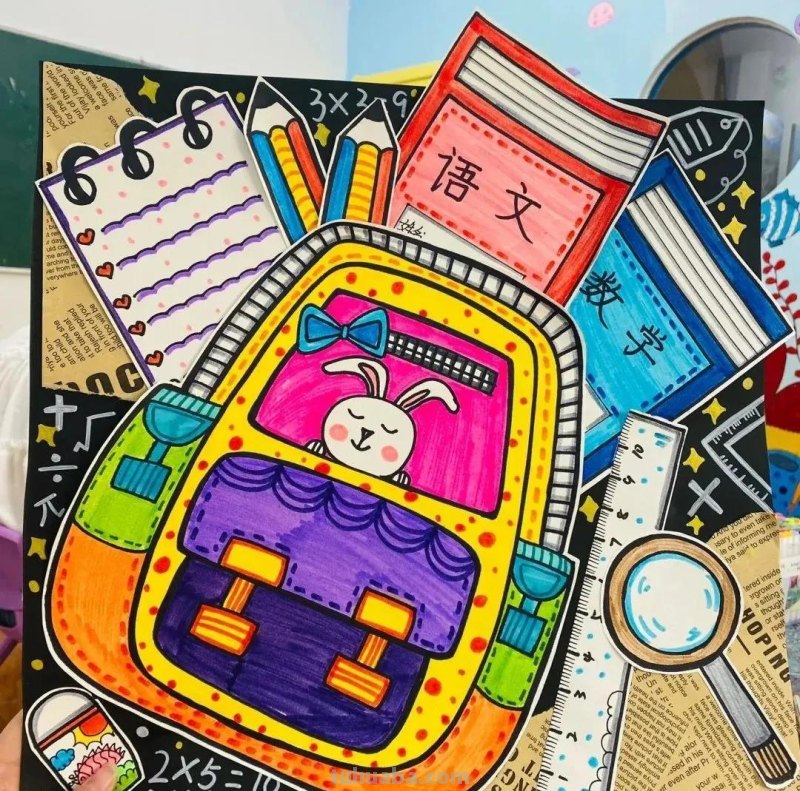 最新少儿美术精选100张，汇聚各类绘画创意，快收藏起来吧！