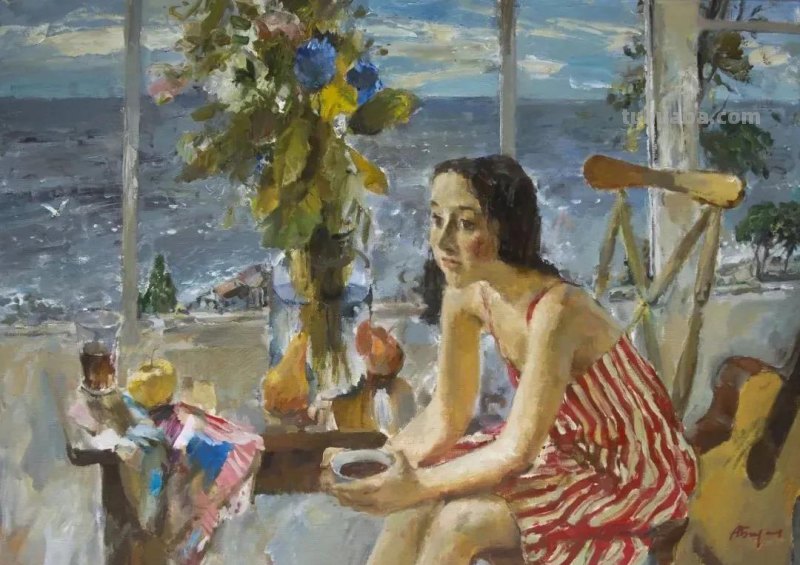 实力画将顶尖美术学院高材生的人物油画作品专辑