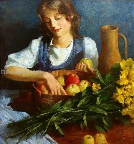 实力画将顶尖美术学院高材生的人物油画作品专辑