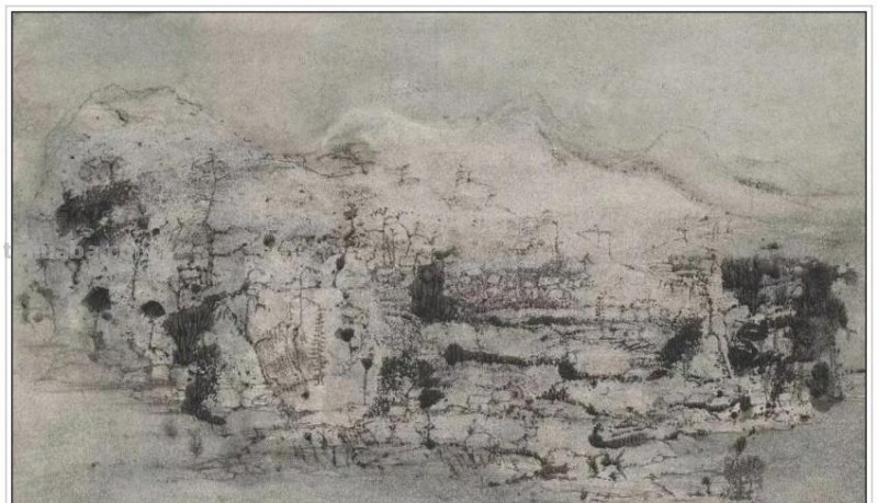 当代著名作家画家木心五十七幅传世经典绘画作品赏析