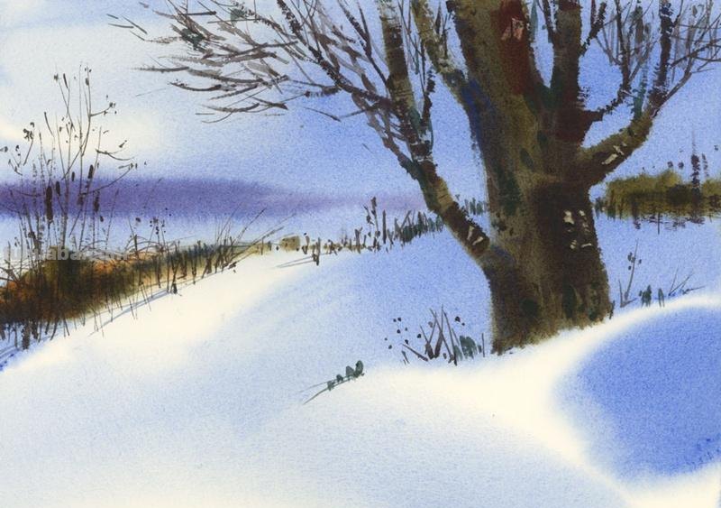 水彩画速写｜加拿大Shari Blaukopf 作品欣赏