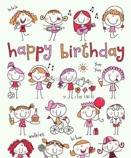 几百款可爱的人物简笔画，一起和宝贝画起来！