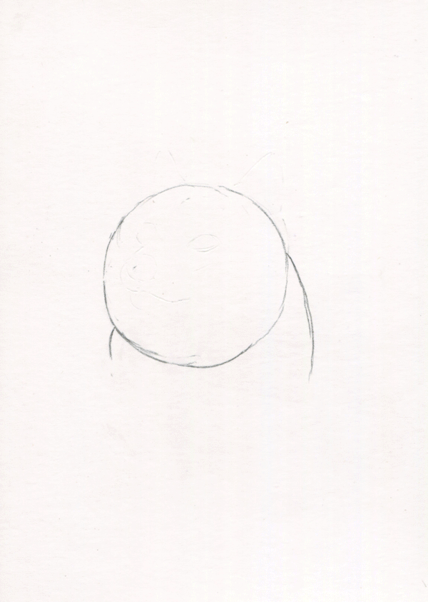 网红神烦狗的简笔画教程，分分钟学会画
