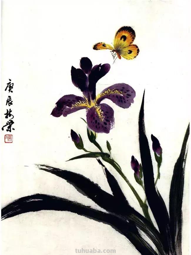 国画，这么漂亮的写意草虫，简单易学