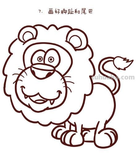 简笔画丨8组小动物的简笔画，只花3分钟时间，跟着步骤走一学就会