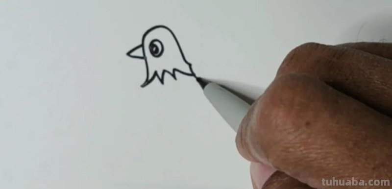 小鸟怎么画才简单又漂亮 儿童动物简笔画大全教程