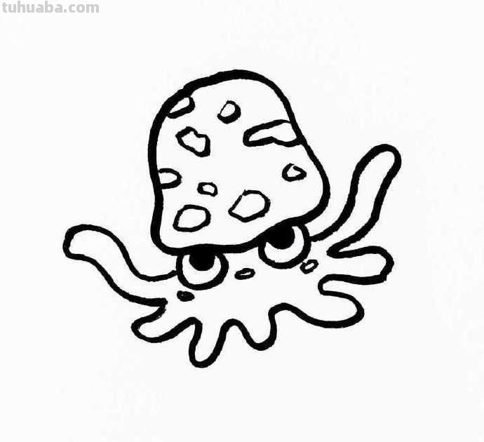 来一波萌萌的海洋生物简笔画吧，手绘手帐！