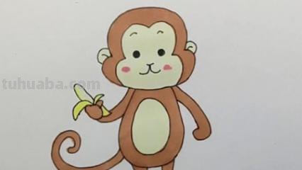 怎么画猴子儿童简笔画(怎么画猴子儿童简笔画图片) 怎么画猴子儿童简笔画(怎么画猴子儿童简笔画图片)