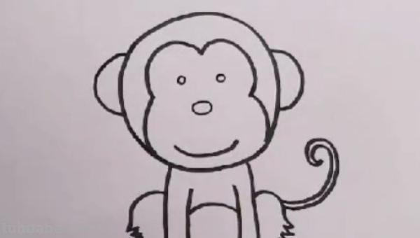 怎么画猴子儿童简笔画(怎么画猴子儿童简笔画图片) 怎么画猴子儿童简笔画(怎么画猴子儿童简笔画图片)