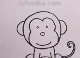 怎么画猴子儿童简笔画(怎么画猴子儿童简笔画图片) 怎么画猴子儿童简笔画(怎么画猴子儿童简笔画图片)