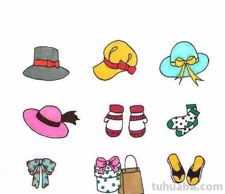 每天学一幅简笔画-生活系简笔画手帐小素材，拿走吧