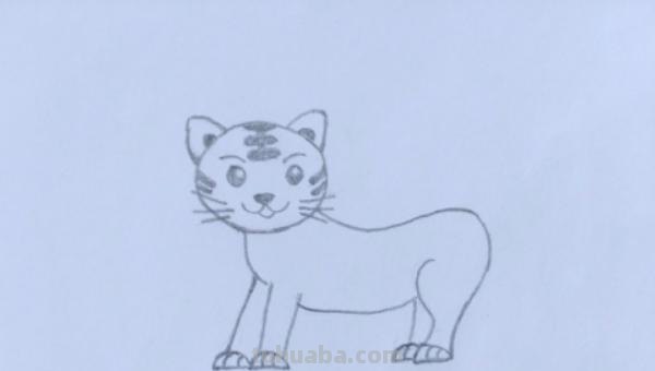 老虎怎么画简笔画图片(老虎怎么画简笔画图片大全) 老虎怎么画简笔画图片(老虎怎么画简笔画图片大全)