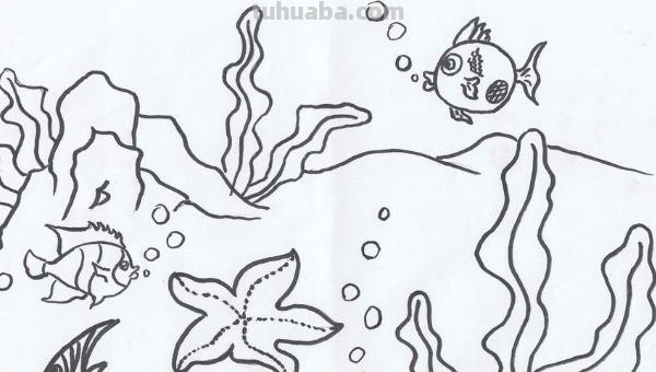 海洋怎么画简笔画图片(海洋怎么画简笔画图片大全大图) 海洋怎么画简笔画图片(海洋怎么画简笔画图片大全大图)
