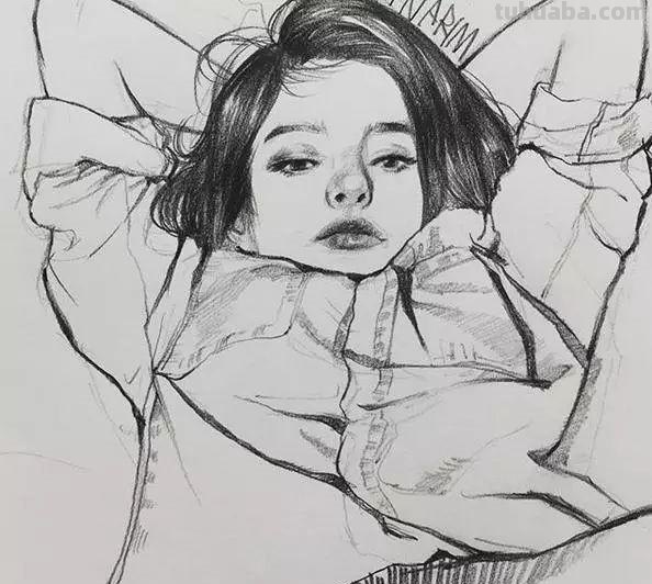 喜欢这些速写风的素描插画 - 分享