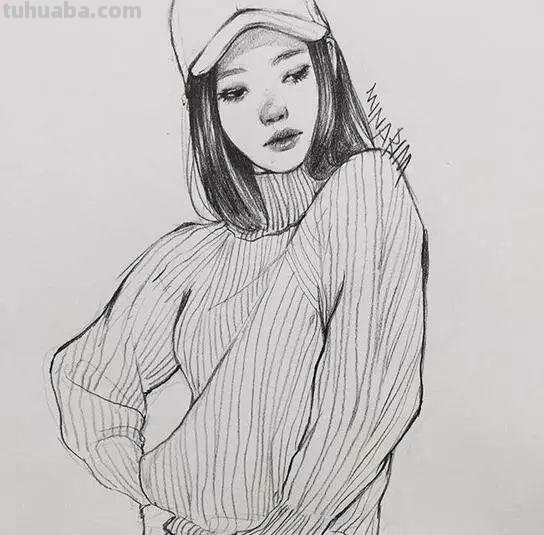 喜欢这些速写风的素描插画 - 分享