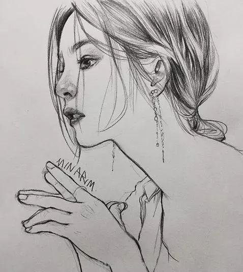 喜欢这些速写风的素描插画 - 分享