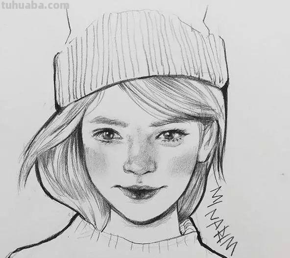 喜欢这些速写风的素描插画 - 分享