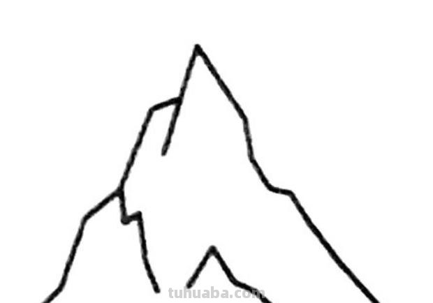 一座高山怎么画简笔画(一座高山怎么画简笔画图片) 一座高山怎么画简笔画(一座高山怎么画简笔画图片)