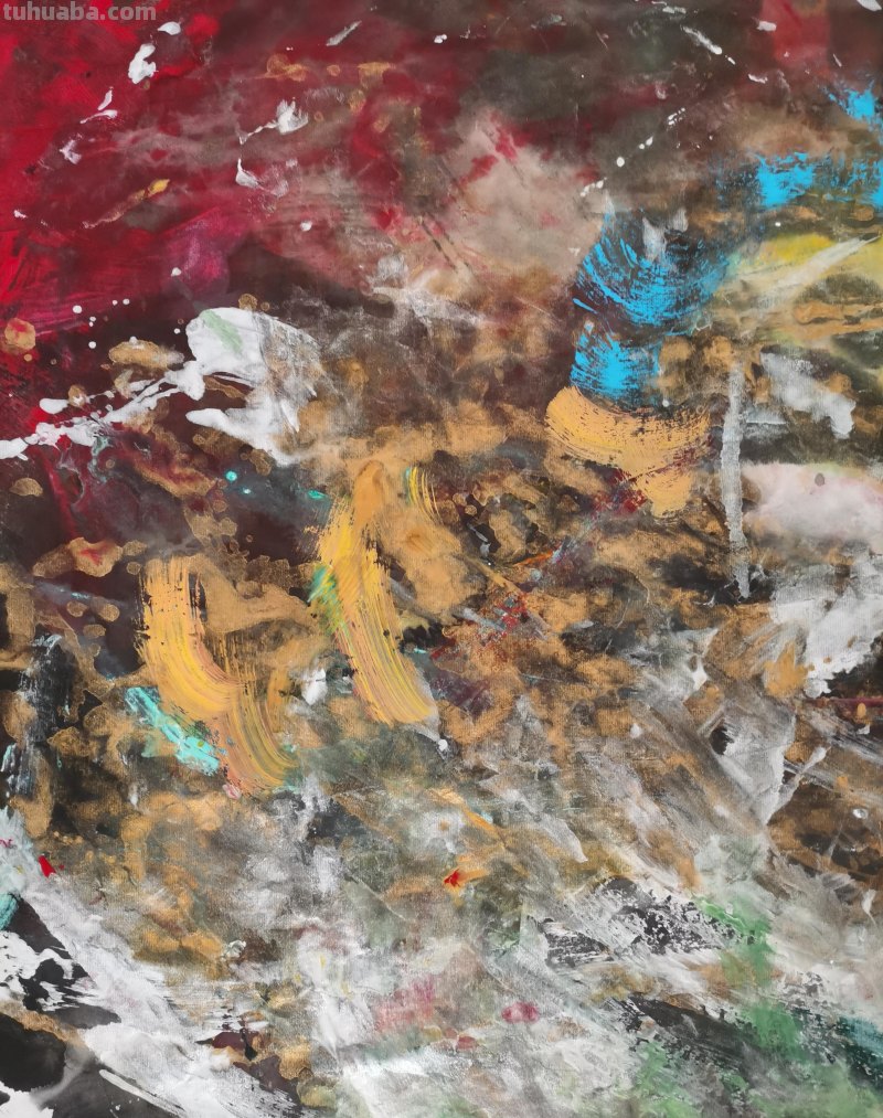 《沉缓之境》-著名画家苏维贤抽象绘画作品欣赏