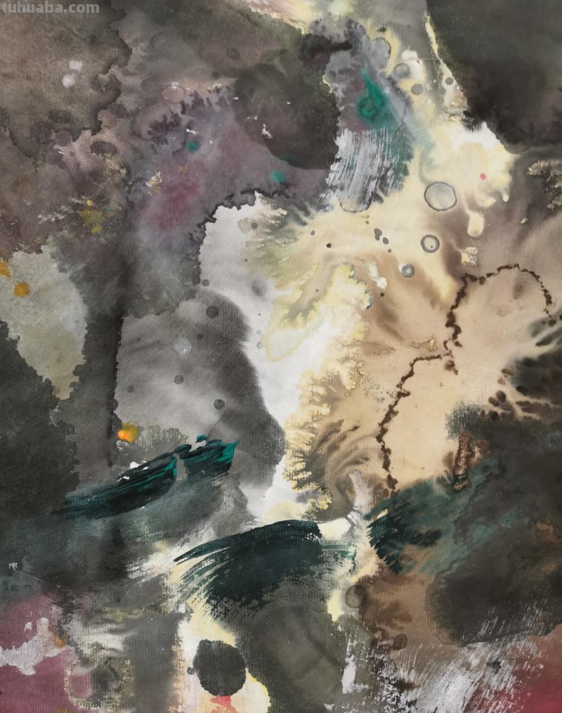 《沉缓之境》-著名画家苏维贤抽象绘画作品欣赏