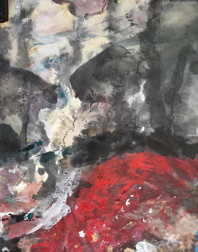 《沉缓之境》-著名画家苏维贤抽象绘画作品欣赏