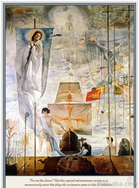 二十世纪西班牙著名画家萨尔瓦多·达利二十一幅传世世界名画赏析