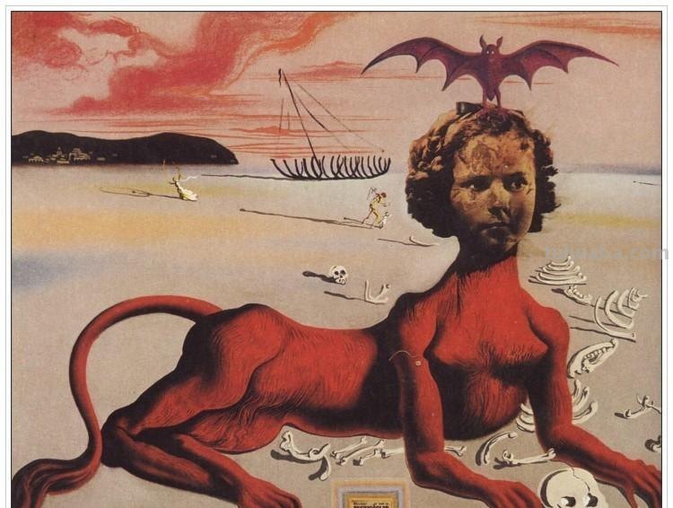 二十世纪西班牙著名画家萨尔瓦多·达利二十一幅传世世界名画赏析