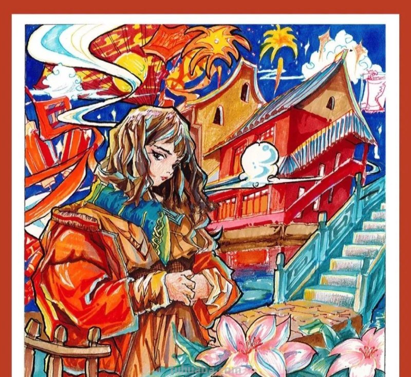 33种绘画干货作品分享，这么好看这么全，不收藏太可惜33种类型哦