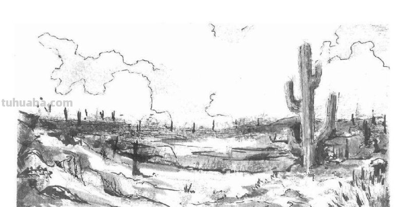 意境速写，从笔法看大师作品，每一幅都是经典