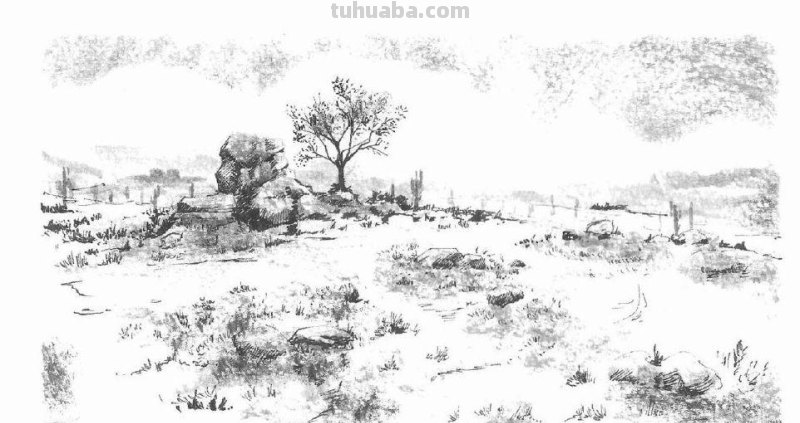 意境速写，从笔法看大师作品，每一幅都是经典